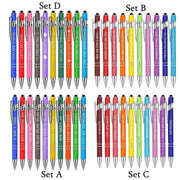 Funny Pens Swear Word Pen Set Black Ink Writing Pen Funny Office Diary Gift - Set C V528-FUNNYPENS-C-10PCS-456377