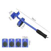 Furniture Lifter and Mover Tool Set 5PCS Heavy Duty Roller Sliders for Moving V528-FURNITURELIFTER-320669