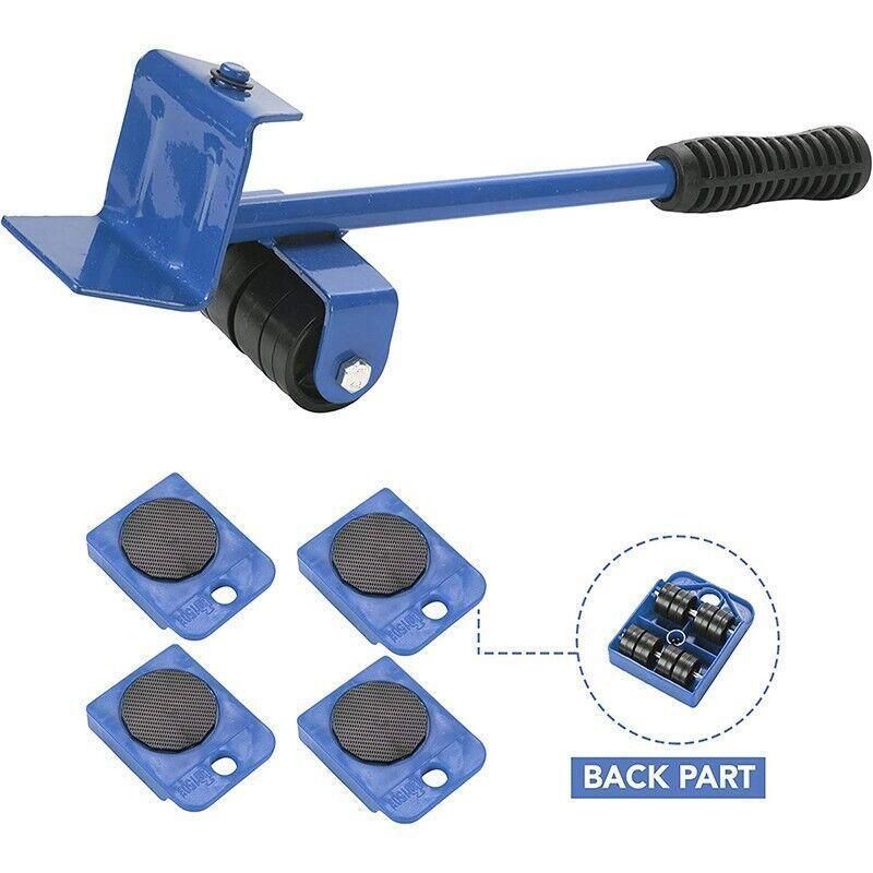 Furniture Lifter and Mover Tool Set 5PCS Heavy Duty Roller Sliders for Moving V528-FURNITURELIFTER-320669