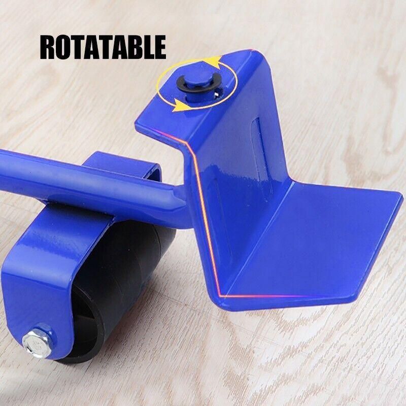 Furniture Lifter and Mover Tool Set 5PCS Heavy Duty Roller Sliders for Moving V528-FURNITURELIFTER-320669