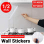 Kitchen Oil Splash Guard Wall Foil Protector Stove Cover Removable Baffle Screen - 70x45cm *1 V528-FYT-70X45-358526