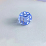 12-48PCS 6 Sided Games Dice Transparent Coloured Game Play Toy Bulk Board Game - 12PCS V528-GAMESDICE-12PCS-161861