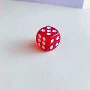 12-48PCS 6 Sided Games Dice Transparent Coloured Game Play Toy Bulk Board Game - 12PCS V528-GAMESDICE-12PCS-161861