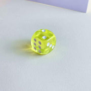12-48PCS 6 Sided Games Dice Transparent Coloured Game Play Toy Bulk Board Game - 12PCS V528-GAMESDICE-12PCS-161861