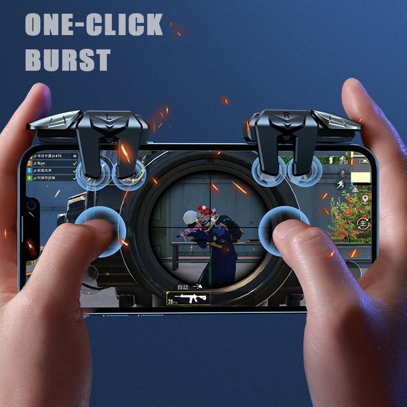 2PCS Mobile Gaming Triggers for PUBG COD Gamepad Controller for Android iOS V528-GAMINGTRIGGER-2PCS-849843