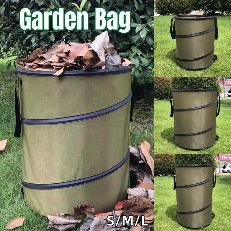 Collapsible Leaf Bin Outdoor Waste Bin for Garden Yard Cleanup and Storage - S V528-GARBAGE-S-648331