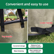 Collapsible Leaf Bin Outdoor Waste Bin for Garden Yard Cleanup and Storage - S V528-GARBAGE-S-648331
