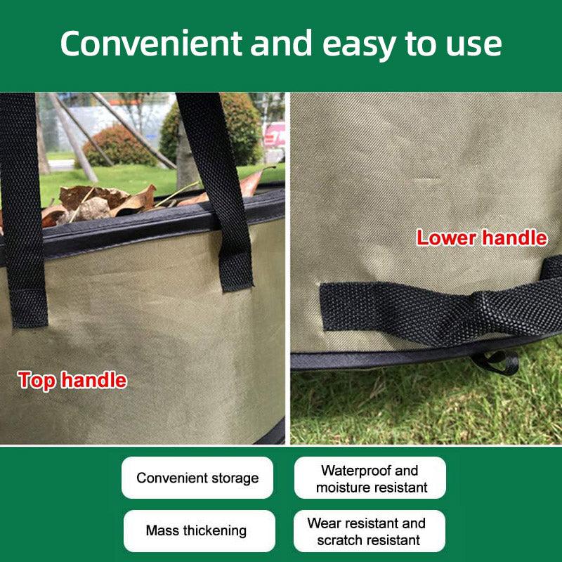 Collapsible Leaf Bin Outdoor Waste Bin for Garden Yard Cleanup and Storage - S V528-GARBAGE-S-648331