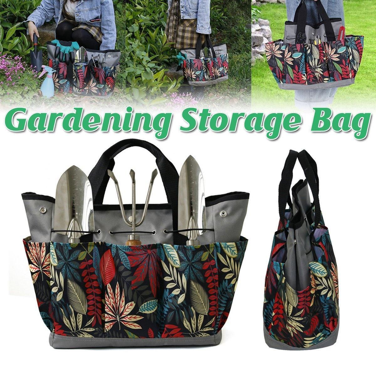 Portable Garden Kit Multifunctional Gardening Storage Bag with Pockets Outdoor V528-GARDEN-KIT-GREY-467851