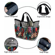 Portable Garden Kit Multifunctional Gardening Storage Bag with Pockets Outdoor V528-GARDEN-KIT-GREY-467851