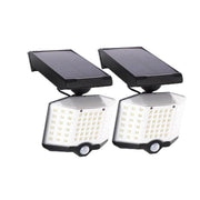 66 LED Solar Motion Sensor Light Outdoor Wall Security Lamp with 3 Heads V528-GARDENWALLLAMP-108378
