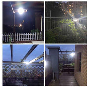 66 LED Solar Motion Sensor Light Outdoor Wall Security Lamp with 3 Heads V528-GARDENWALLLAMP-108378