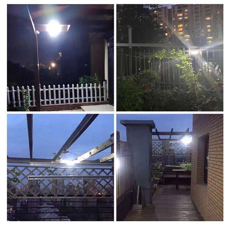 66 LED Solar Motion Sensor Light Outdoor Wall Security Lamp with 3 Heads V528-GARDENWALLLAMP-108378