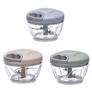 500ml Manual Meat Mincer Garlic Chopper Rotate Garlic Press Crusher Vegetable - Blue V528-GARLIC-500ML-BLUE-259455