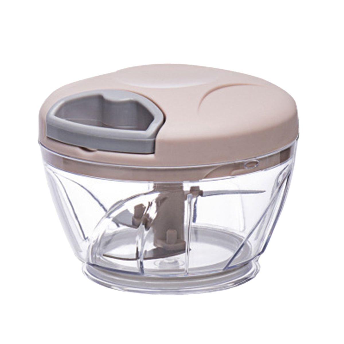 500ml Manual Meat Mincer Garlic Chopper Rotate Garlic Press Crusher Vegetable - Blue V528-GARLIC-500ML-BLUE-259455