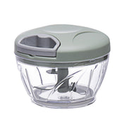 500ml Manual Meat Mincer Garlic Chopper Rotate Garlic Press Crusher Vegetable - Green V528-GARLIC-500ML-GREEN-148993