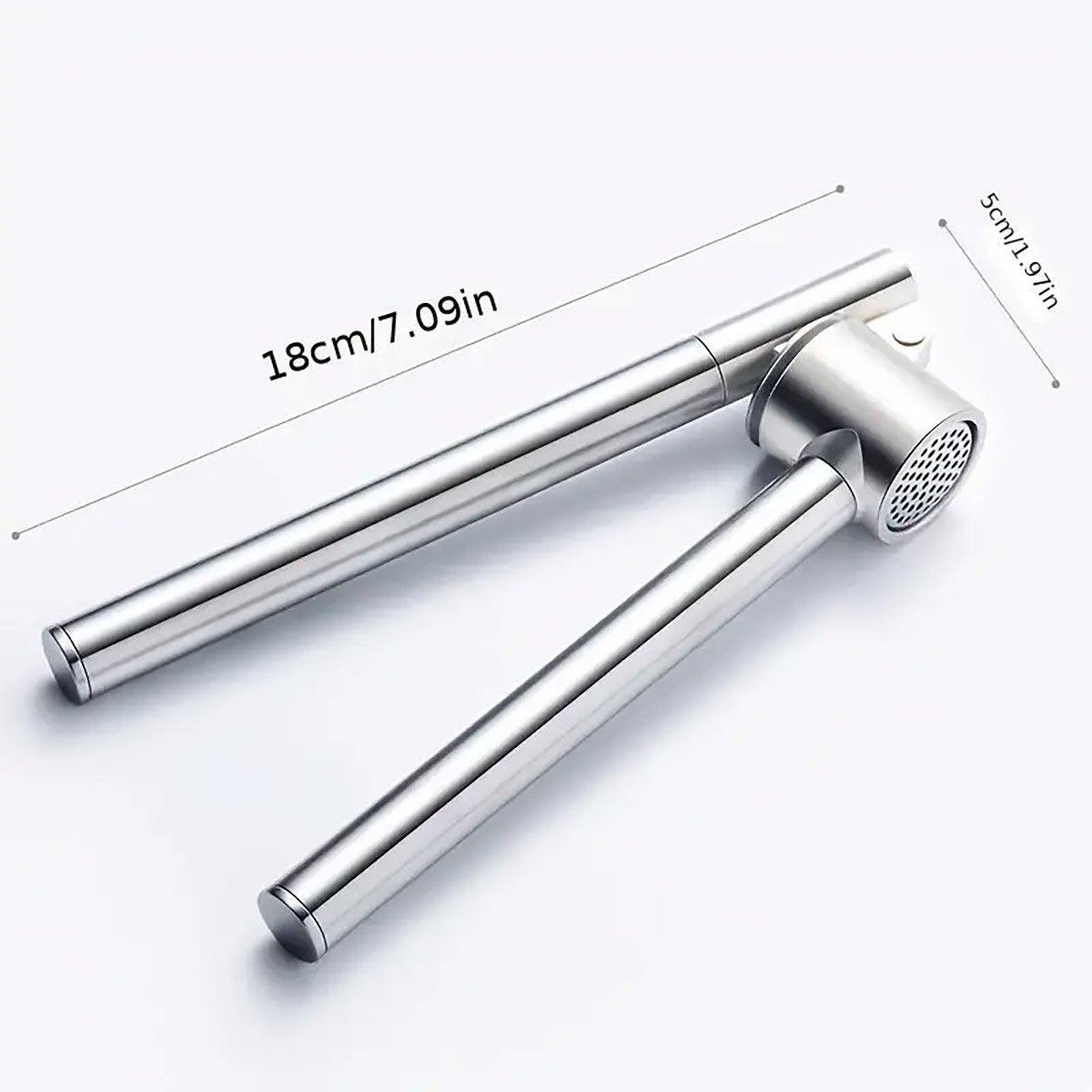 Stainless Steel Garlic Press Peeler Zinc Alloy Kitchen Tool Garlic Crusher V528-GARLIC-CLIPPER-455025