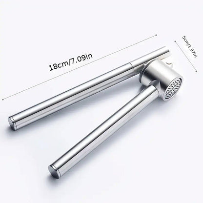 Stainless Steel Garlic Press Peeler Zinc Alloy Kitchen Tool Garlic Crusher V528-GARLIC-CLIPPER-455025