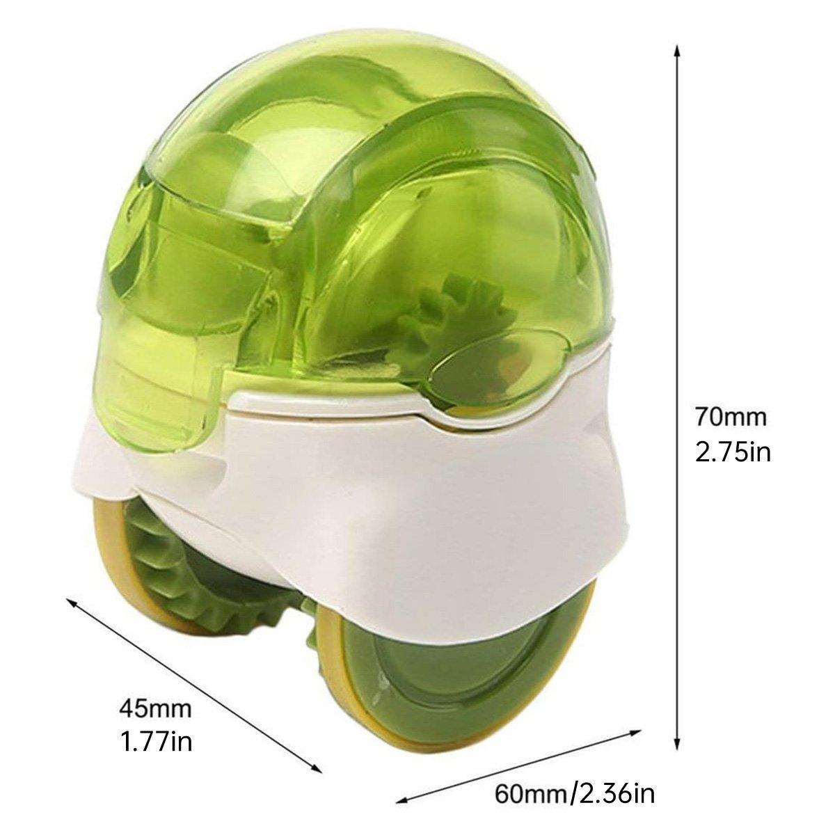 Push Garlic Crusher Roller Garlic Presser Slicer Garlic Mincer Kitchen Tool V528-GARLIC-PRESS-GREEN-706974