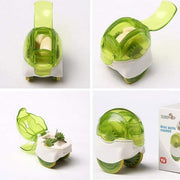 Push Garlic Crusher Roller Garlic Presser Slicer Garlic Mincer Kitchen Tool V528-GARLIC-PRESS-GREEN-706974