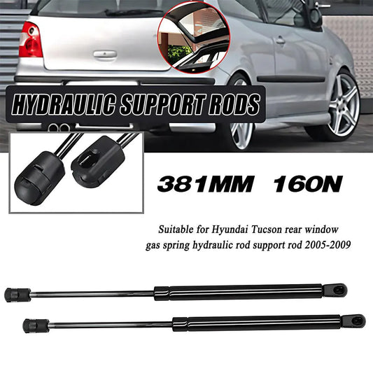 2x Gas Struts for Hyundai Tucson 2005-2009 Rear Window 381mm long 160N V528-GASSTRUTS-2PCS-935778