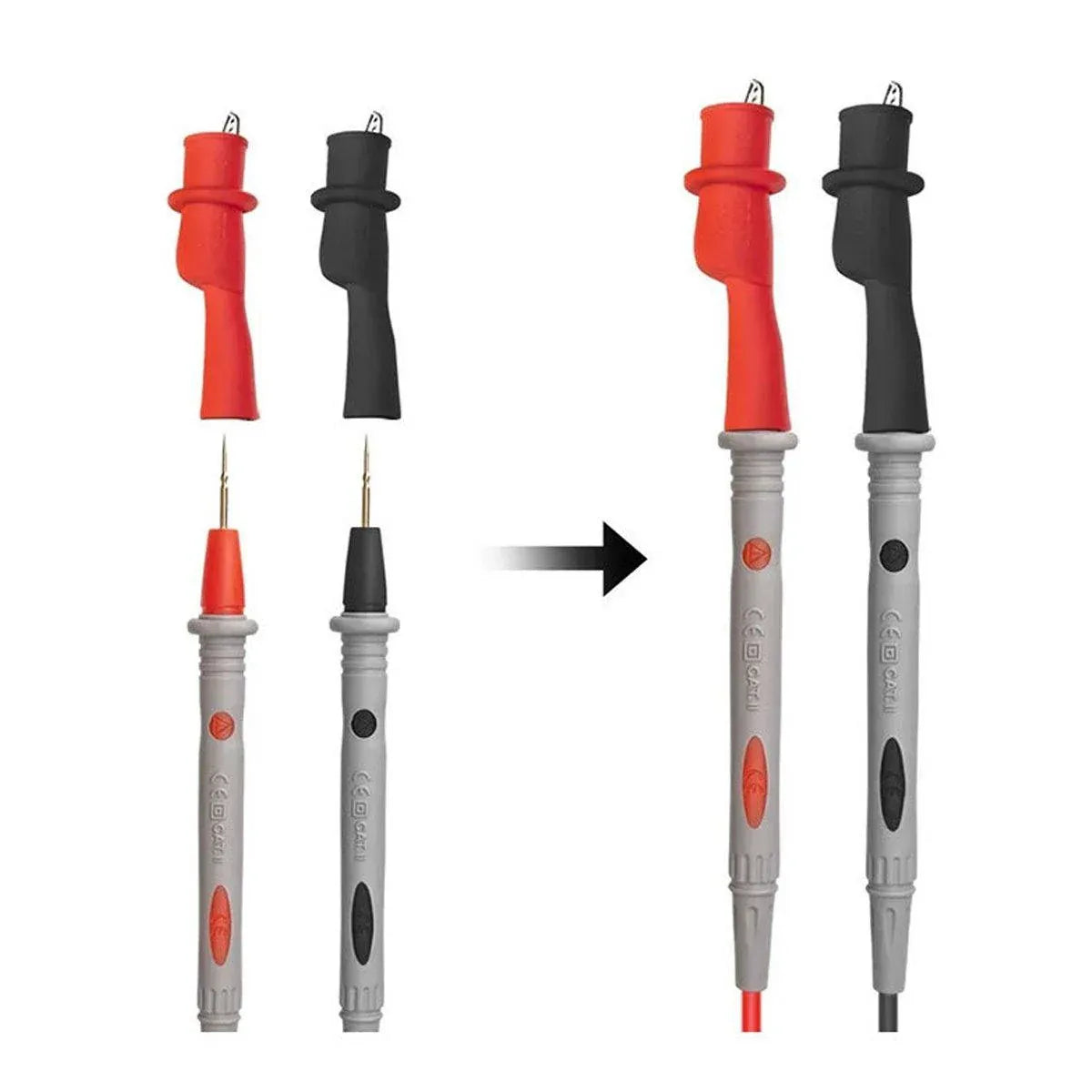 Universal Multimeter Instrument Pen Line Accessories Clip Industrial Tool V528-GAUGE-PEN-274435