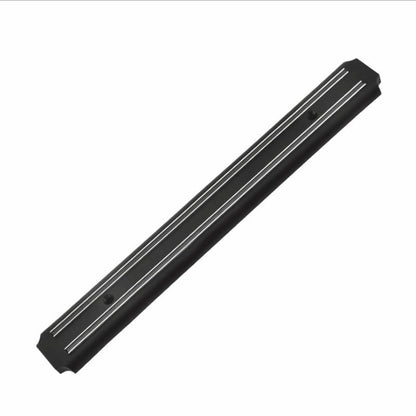 2X Magnetic Knife Rack Magnet Wall Mount Holder Strip Utensil Shelf Kitchen Tool V528-GBSCTDJ-330MM-BLACK-005456