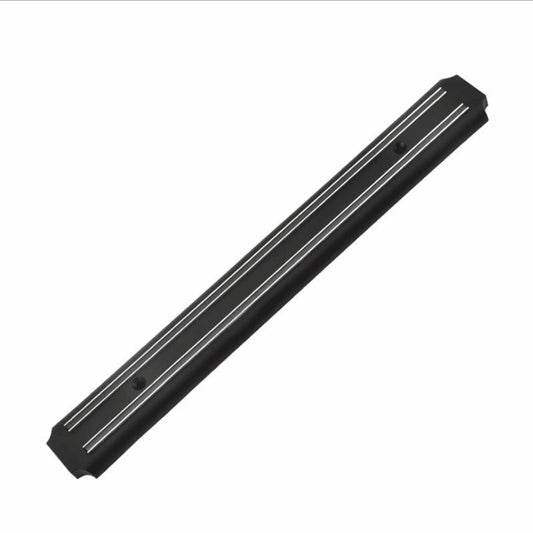 2X Magnetic Knife Rack Magnet Wall Mount Holder Strip Utensil Shelf Kitchen Tool V528-GBSCTDJ-330MM-BLACK-005456