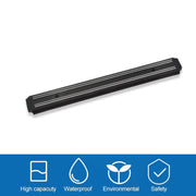 2X Magnetic Knife Rack Magnet Wall Mount Holder Strip Utensil Shelf Kitchen Tool V528-GBSCTDJ-330MM-BLACK-005456