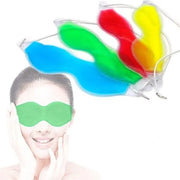 Green Relaxing Gel Eye Mask Cold Pack Warm Hot Heat Ice Cool Pad Puffiness Headache - 2PCS V528-GELEYEMASK-2PCS-GREEN-790381