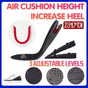 Air Cushion Height Increase Heel Gel Shoes Insoles Inserts Taller Lifts Pad Au V528-GELSHOES-1PAIR-814860