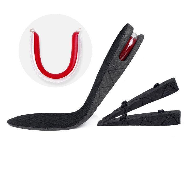Air Cushion Height Increase Heel Gel Shoes Insoles Inserts Taller Lifts Pad Au V528-GELSHOES-1PAIR-814860