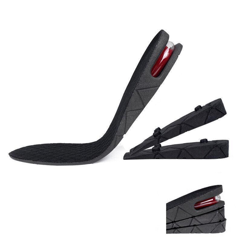 Air Cushion Height Increase Heel Gel Shoes Insoles Inserts Taller Lifts Pad Au V528-GELSHOES-1PAIR-814860