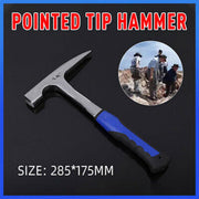 Geologist Rock Pick Pointed Tip Geological Hammer Geology Prospecting Hand Tools V528-GEOLOGICALHAMMER-189787