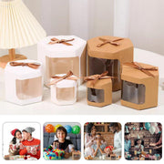 20PCS Small Gift Box Candy Storage Box Party Favor Treat Packaging Recyclable - Kraft-L V528-GIFT-BOX-KRAFT-20PCS-L-246001