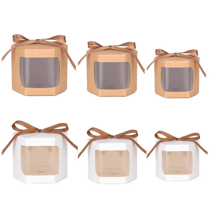 20PCS Small Gift Box Candy Storage Box Party Favor Treat Packaging Recyclable - White-S V528-GIFT-BOX-WHITE-20PCS-S-854391