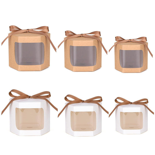 20PCS Small Gift Box Candy Storage Box Party Favor Treat Packaging Recyclable - White-S V528-GIFT-BOX-WHITE-20PCS-S-854391