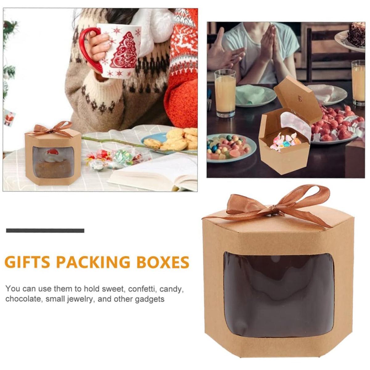 20PCS Small Gift Box Candy Storage Box Party Favor Treat Packaging Recyclable - White-S V528-GIFT-BOX-WHITE-20PCS-S-854391
