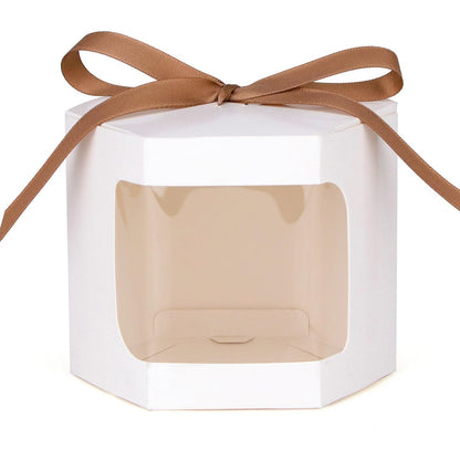 20PCS Small Gift Box Candy Storage Box Party Favor Treat Packaging Recyclable - White-S V528-GIFT-BOX-WHITE-20PCS-S-854391