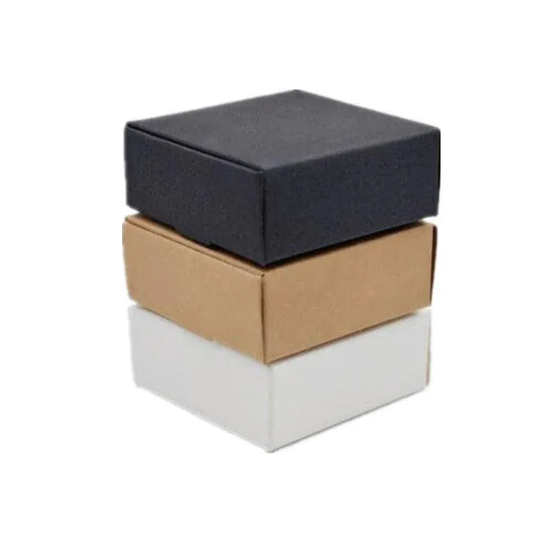 40x Paper Wedding Favour Boxes Party Favour Cookie Candy Soap Bomboniere boxes - White V528-GIFTBOX-40PCS-WHITE-955859