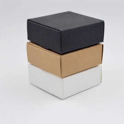 40x Paper Wedding Favour Boxes Party Favour Cookie Candy Soap Bomboniere boxes - White V528-GIFTBOX-40PCS-WHITE-955859