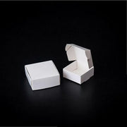 40x Paper Wedding Favour Boxes Party Favour Cookie Candy Soap Bomboniere boxes - White V528-GIFTBOX-40PCS-WHITE-955859