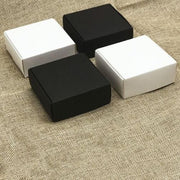 40x Paper Wedding Favour Boxes Party Favour Cookie Candy Soap Bomboniere boxes - White V528-GIFTBOX-40PCS-WHITE-955859