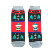 Christmas Socks Santa Reindeer Snowman Pattern Xmas Party Gift Stockings - Bear V528-GIFTSTOCK-BEAR-346698
