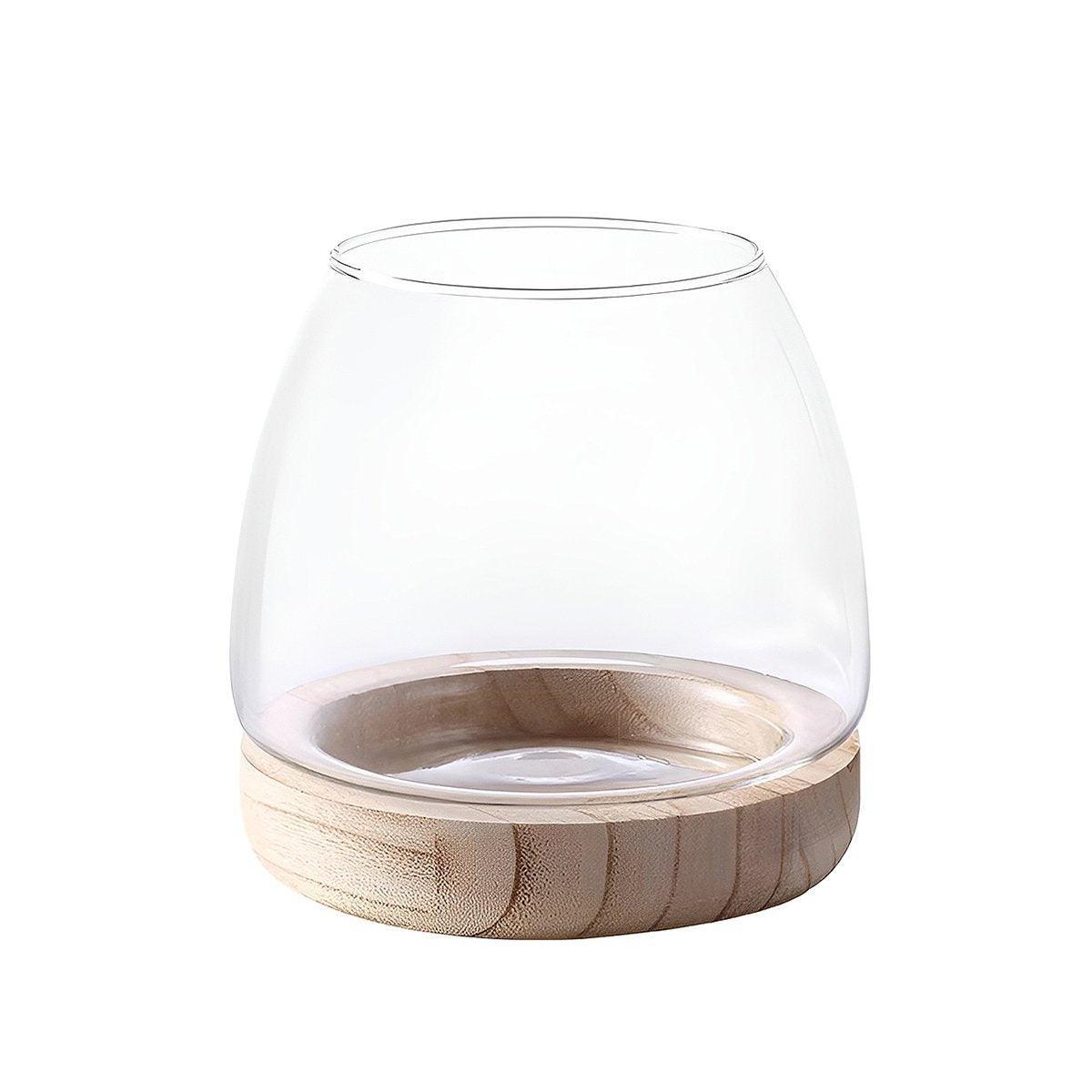 Japanese Style Small Glass Vases Fish Tank for Elegant Home Decor - S V528-GLASS-AQUARIUM-S-317243