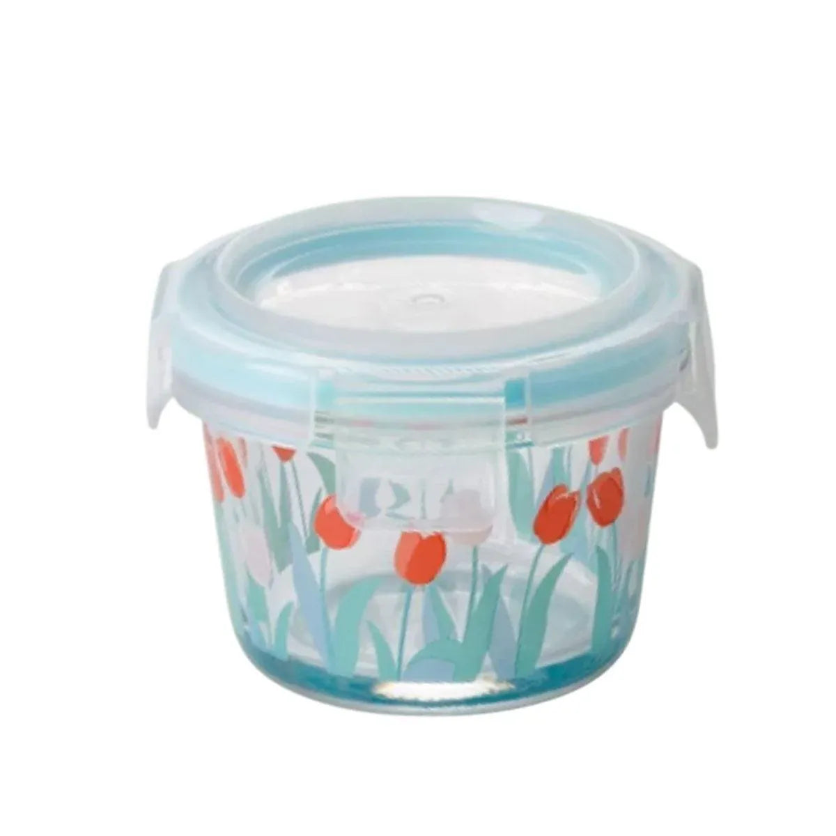 2pcs Glass Food Lunch Box Portable Fresh Seal Storage Container for Meal V528-GLASS-LUNCH-BOX-2PCS-769113