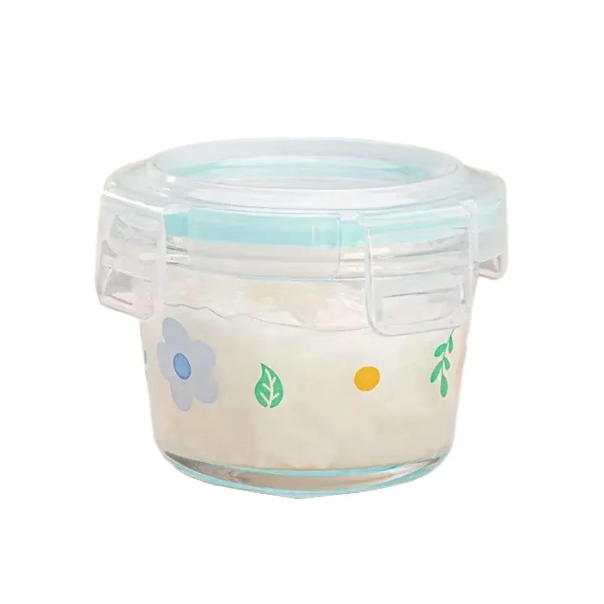 2pcs Glass Food Lunch Box Portable Fresh Seal Storage Container for Meal V528-GLASS-LUNCH-BOX-2PCS-769113