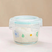 2pcs Glass Food Lunch Box Portable Fresh Seal Storage Container for Meal V528-GLASS-LUNCH-BOX-2PCS-769113