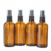30-100Ml Amber Glass Essential Oil Spray Roller Bottles Mist Sprayer Containers - 30 ML 10PCS