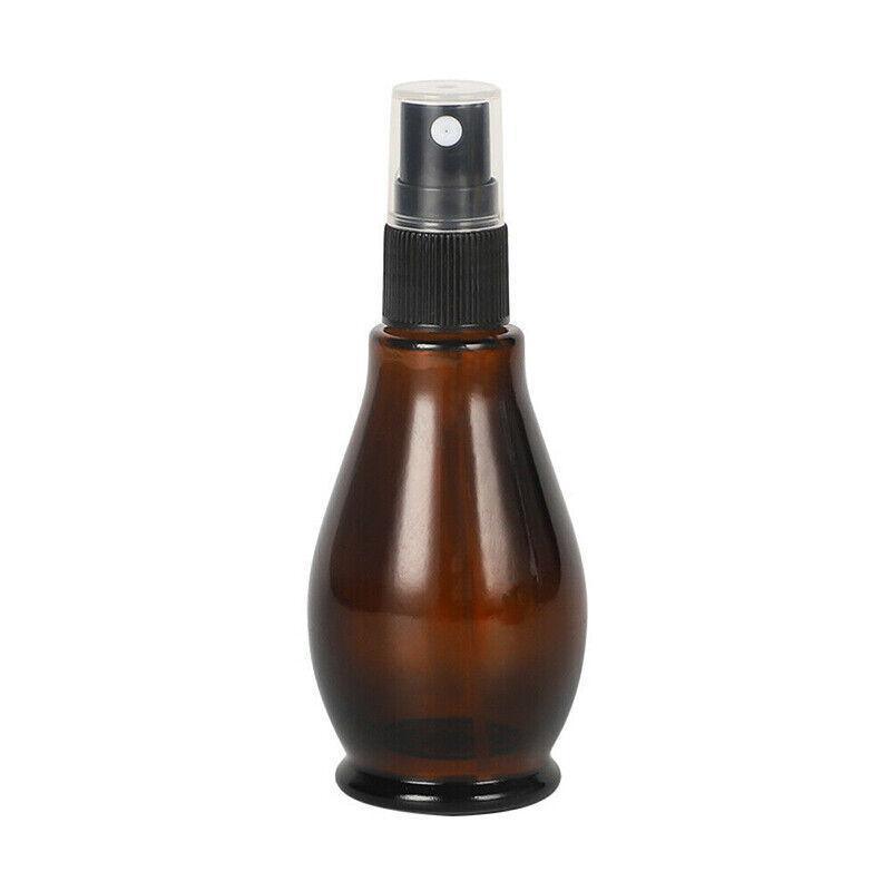 30-100Ml Amber Glass Essential Oil Spray Roller Bottles Mist Sprayer Containers - Upgrade 30 ML 10PCS